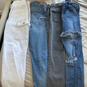 Woman jeans (all fit a waist size 25)